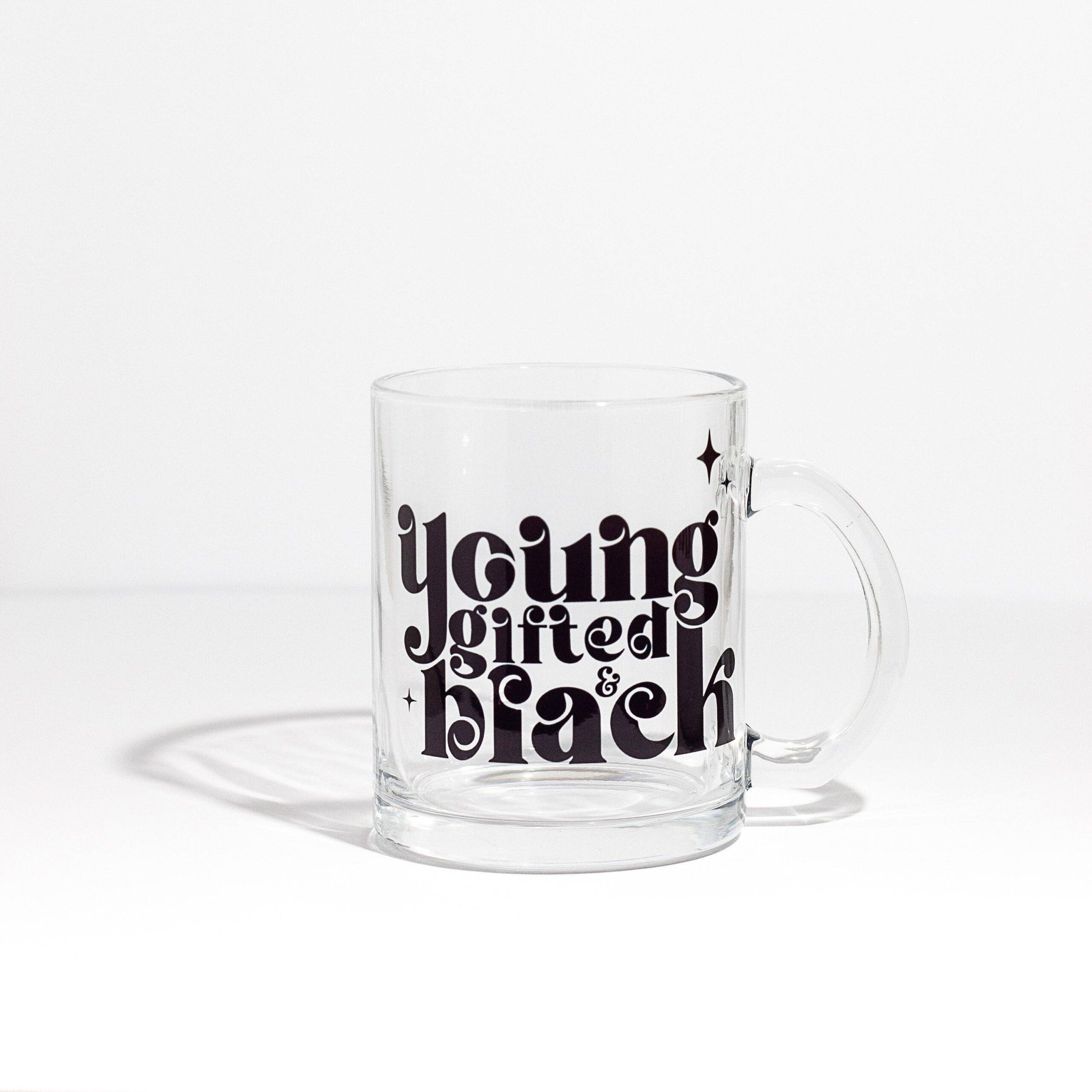 Young, Gifted & Black Glass Mug