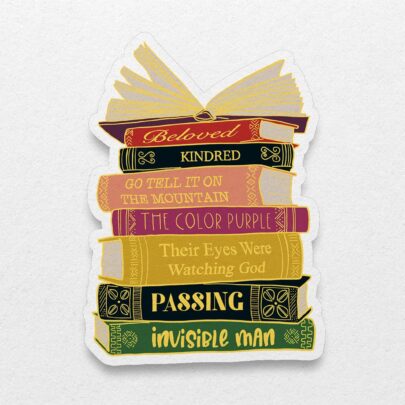 Black Literary Classics Sticker
